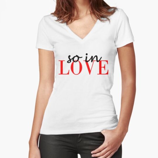 Discover SO IN LOVE Feminist - Saying / Stylish Statement & JGA T-Shirt