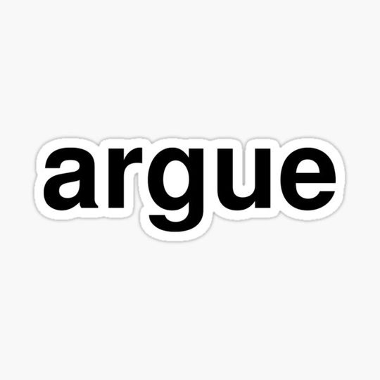 Discover argue