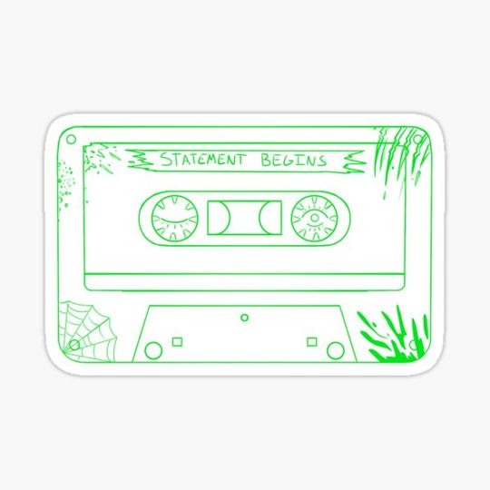Discover Statement Begins Tape