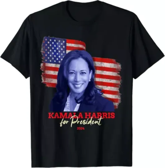 Discover Kamala Harris for President 2024 Madam Vice President T-Shirt