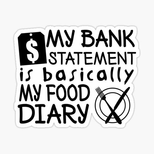 Discover my bank statement is basically my food Diary