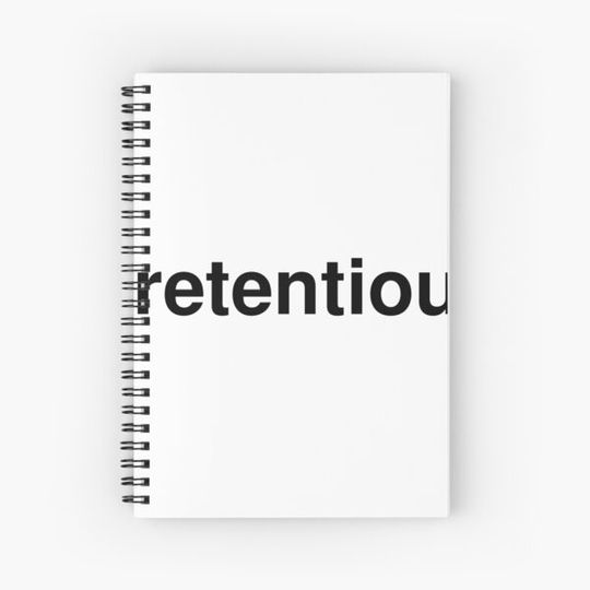 Discover pretentious