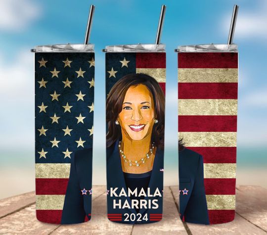 Discover Kamala Harris Tumbler Wrap