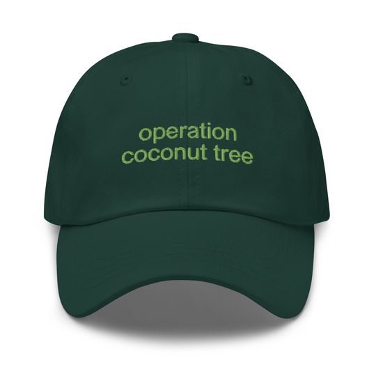 Discover Operation Coconut Tree, Kamala 2024, Mamala, Funny Hat, Brat Summer