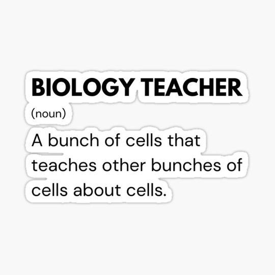 Discover Biology Teacher Funny Science Professor