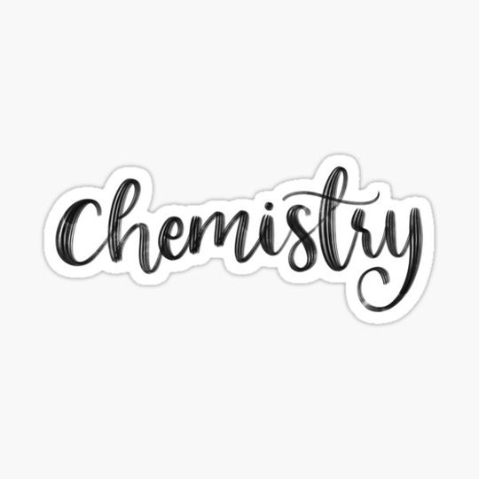 Discover Chemistry - Folder/Binder Sticker