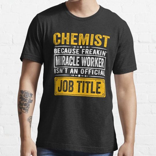 Discover Chemist Dad Husband Gift - Funny Proud Chemist Quote For Men Father