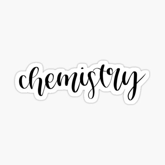 Discover Chemistry Sticker