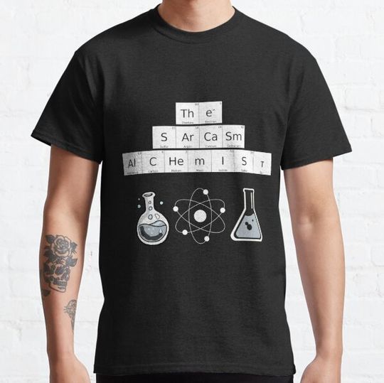 Discover Sarcasm Periodic Table Elements Alchemist Science Joke