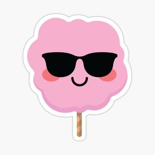 Discover Cotton Candy Emoji