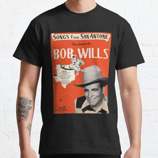 Discover Design bob wills Men Tshirts Cotton O neck
