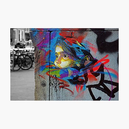 Discover Street art by C215