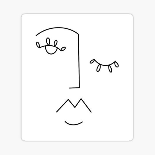 Discover geometric woman