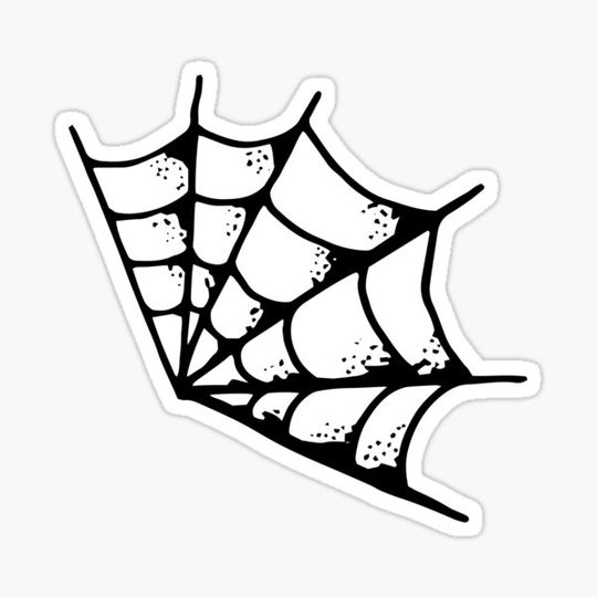 Discover Vintage tattoo style of a spiders web
