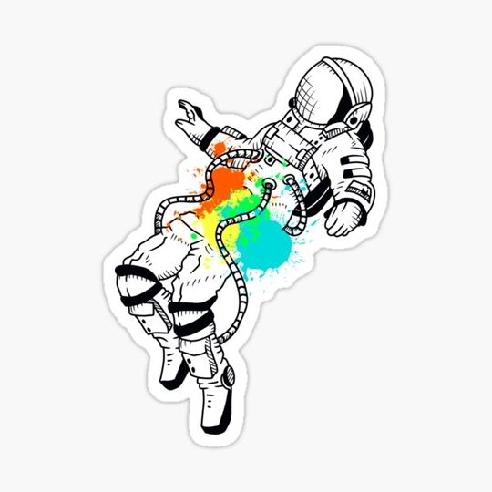 Discover Astronaut color explosion