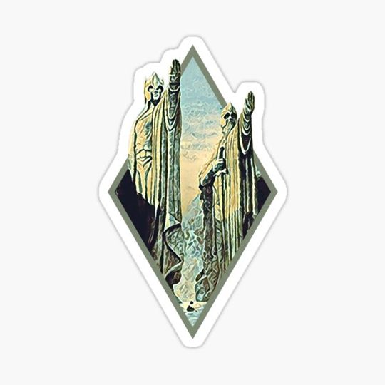 Discover Kings by the River - Digital Art - Diamond Frame - White - Fantasy