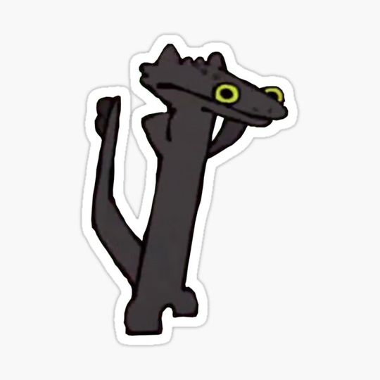 Discover Funny Toothless - DreamWorks Dragon Kawaii Artwork