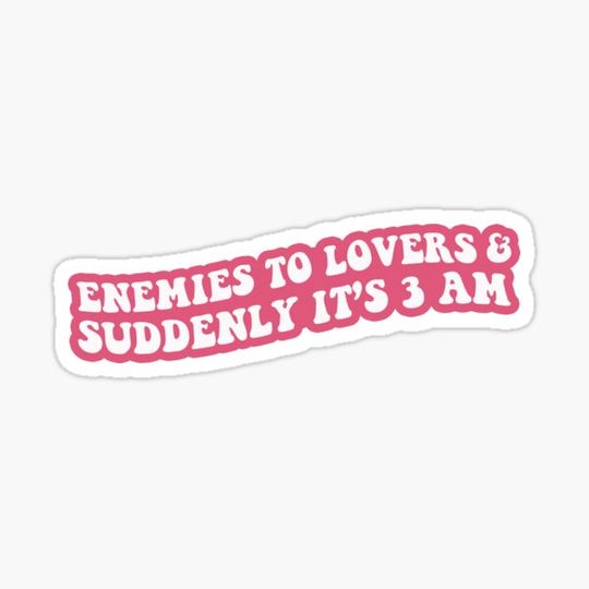 Discover Enemies To Lovers Suddenly It's 3 am Pink Bookish