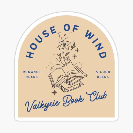 Discover Valkerie Book Club ACOTAR Sticker ACOSF