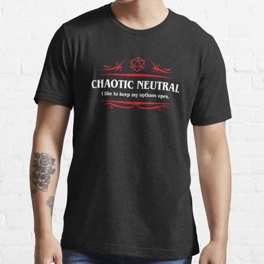Discover Chaotic Neutral Quote Tabletop RPG Addict