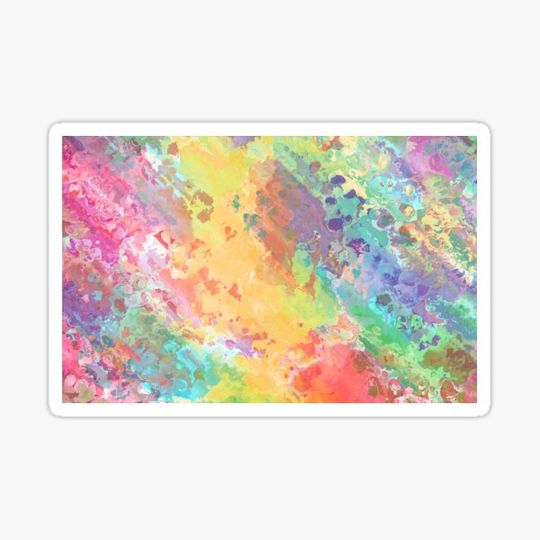 Discover Abstract Art in Bright Pastel Colors