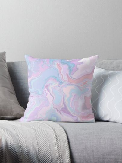 Discover Pink & Blue Color Swirl