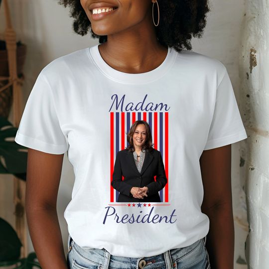 Discover Madam President Shirts, Kamala Harris Presidential Shirt, Madam President Tee, Kamala Shirt