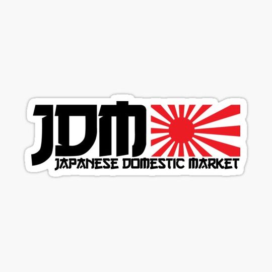 Discover JDM Made In Japan Rising Sun Japanese Domestic Market