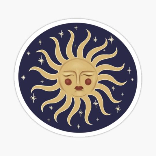 Discover Gold and Purple Whimsigoth Sun