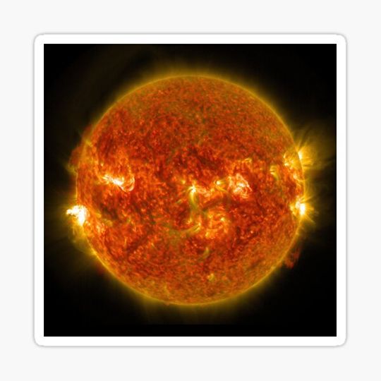 Discover STK204423S-A solar flare erupting on the left side of the Sun.