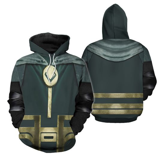 Discover Loki Costume Hoodie| Loki Laufeyson God of Mischief Costume Shirt
