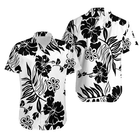 Discover Made in Hawaii Super Soft Rayon Big Hibiscus Dress Aloha Shirt