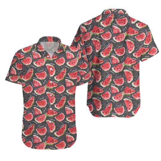 Discover Watermelon 4 Palestine Hawaiian Shirt
