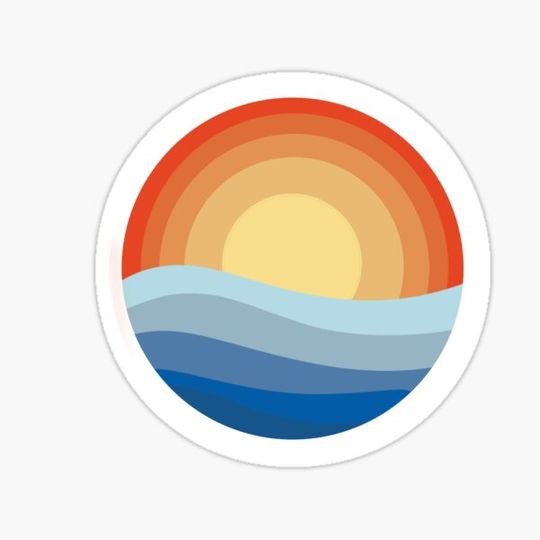 Discover Simple Ocean Sunset