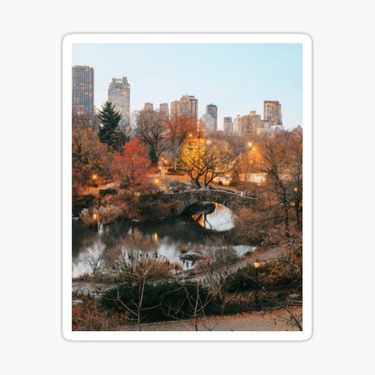 Discover Central Park Fall Sunset
