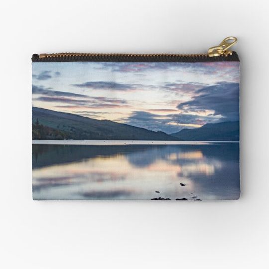 Discover last embers of the day at Loch Tay, nr Aberfeldy Perthshire