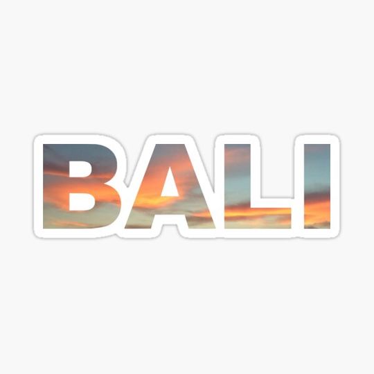 Discover Bali - Text Design