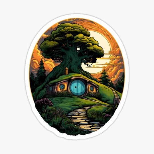 Discover Round Door - Fantasy Retreat - Sunset - Fantasy