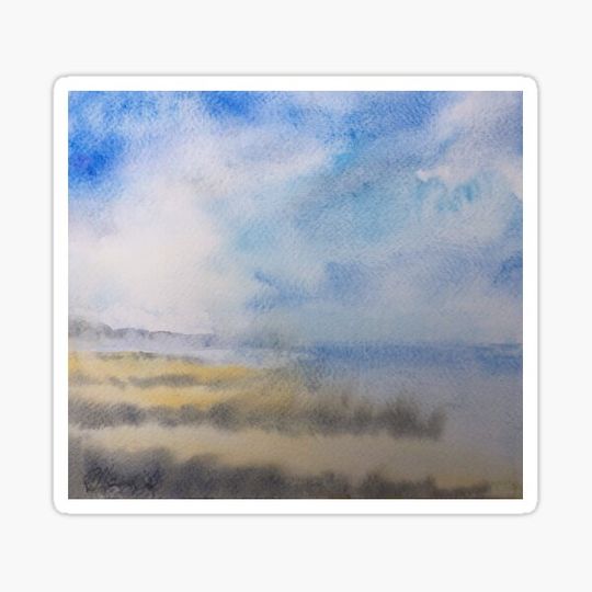 Discover Impressions of Whitstable - Watercolour painting of West Beach