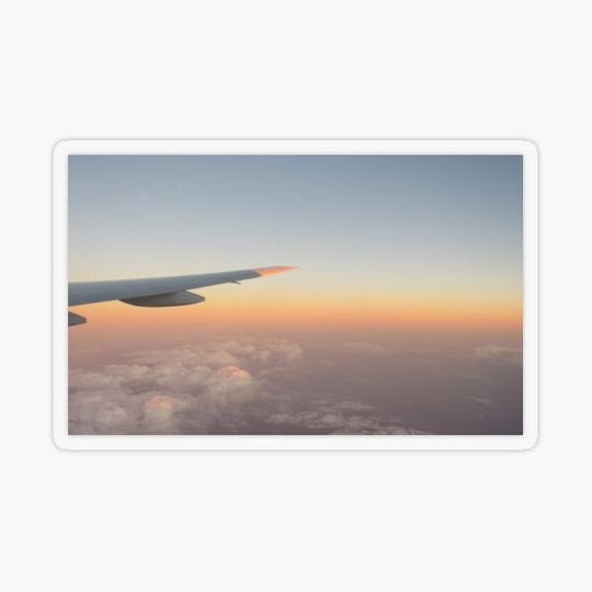 Discover Plane sunset