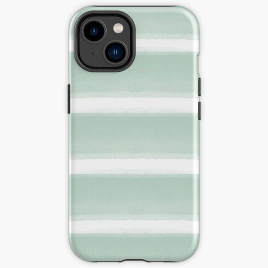 Discover Green Watercolor Stripes