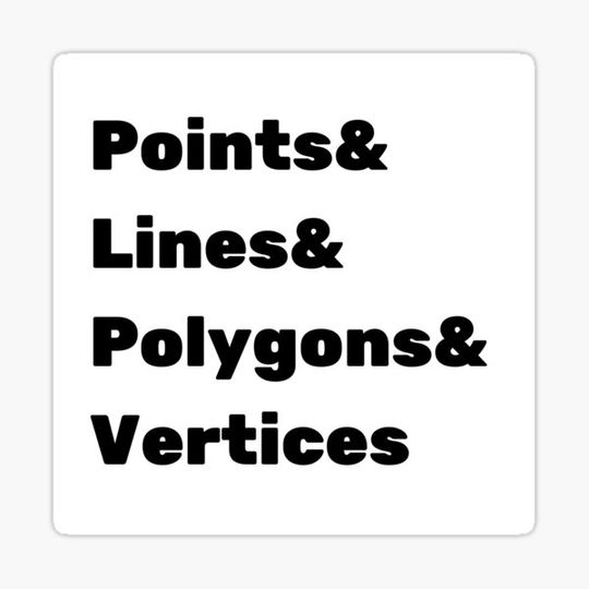 Discover Points, Lines, Polygons, Vertices