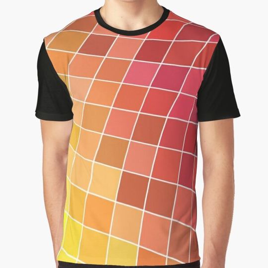Discover Orange Red Green yellow mosiac design