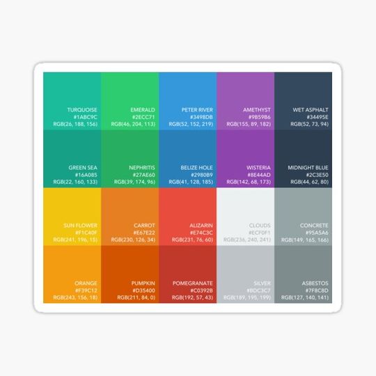 Discover Flat UI Colors