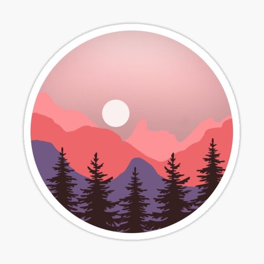 Discover Mountain and pinetree