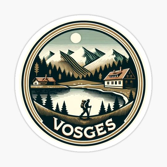 Discover The Vosges France Badge