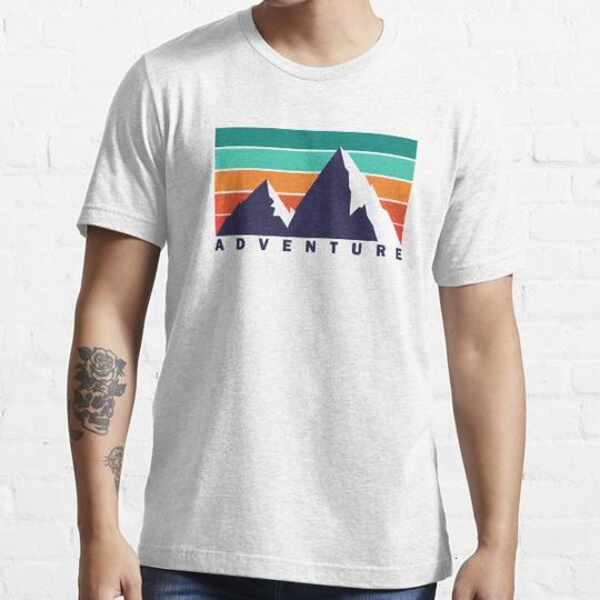 Discover Mountain Adventure T-shirt Design