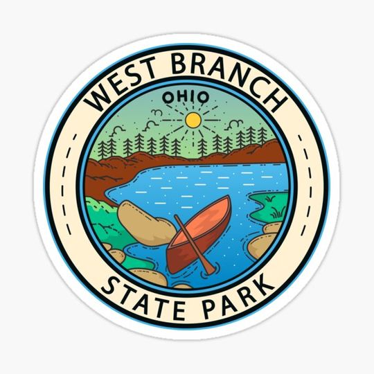 Discover West Branch State Park Ohio Badge