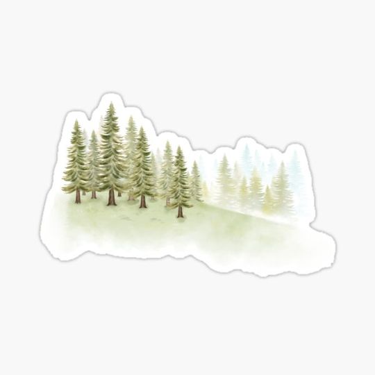 Discover watercolor forest, nature t-shirt gift, camp, camping, adventure outdoors t-shirt