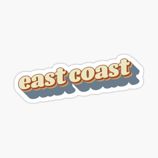 Discover East Coast Sticker